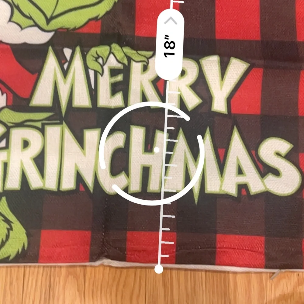 2 Grinch Christmas Pillow Covers